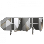 Комод с фасадом из геометрических фигур Coleccion Alexandra варинант исполнения - 1 | Loft Concept в Екатеринбурге