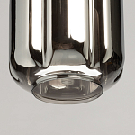 Люстра с 5-ю плафонами серого цвета Smoked Prism варинант исполнения - 5 | Loft Concept в Екатеринбурге