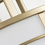 Потолочный светильник с белым матовым абажуром в металлическом каркасе Feiss варинант исполнения - 3 | Loft Concept в Екатеринбурге