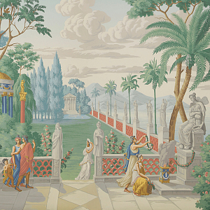 Обои ручная роспись Telemachus Olive