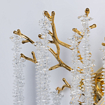 Бра золотого цвета с ветвями и хрустальными подвесками FAIRYTREE Light варинант исполнения - 4 | Loft Concept в Екатеринбурге