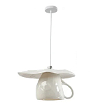 Подвесные светильники в виде белой посуды Flower Reversal варинант исполнения - 10 | Loft Concept в Екатеринбурге