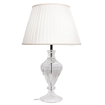 Настольная лампа хрустальная с абажуром Diamond Fragments варинант исполнения - 1 | Loft Concept в Екатеринбурге