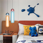 Подвесной светильник с стеклянным плафоном Polly варинант исполнения - 4 | Loft Concept в Екатеринбурге