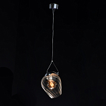 Подвесной светильник со стеклянном плафоном в форме бокала Kaleido варинант исполнения - 3 | Loft Concept в Екатеринбурге