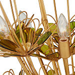 Люстра золотого цвета в форме цветка Hanging Flowers варинант исполнения - 1 | Loft Concept в Екатеринбурге