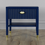 Прикроватная тумбочка с ящиком Elsa Dreams Blue варинант исполнения - 5 | Loft Concept в Екатеринбурге