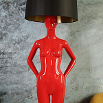 Лампа MANNEQUIN LAMP с абажуром созерцание силуэта варинант исполнения - 6 | Loft Concept в Екатеринбурге