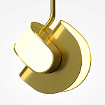 Подвесной светильник в цвете Латунь Levix варинант исполнения - 3 | Loft Concept в Екатеринбурге