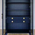 Дизайнерский шкаф витрина Elsa Dreams Blue с 4-мя ящиками варинант исполнения - 6 | Loft Concept в Екатеринбурге