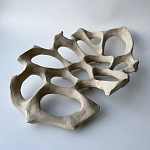 Блюдо «Бежевый коралл» варинант исполнения - 1 | Loft Concept в Екатеринбурге