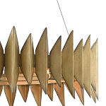 Люстра круглая с фактурным абажуром Graduated Heights варинант исполнения - 1 | Loft Concept в Екатеринбурге