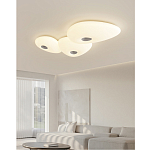 Потолочный светильник с тремя овальными матовыми плафонами TRIDalmen варинант исполнения - 3 | Loft Concept в Екатеринбурге