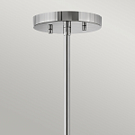 Потолочный светильник с двухслойным белым текстильным абажуром Hinkley варинант исполнения - 13 | Loft Concept в Екатеринбурге