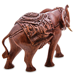 Статуэтка из дерева суар в виде слона Two Tusks варинант исполнения - 2 | Loft Concept в Екатеринбурге