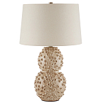 Настольная лампа с декоративными элементами в виде ракушек Frosting варинант исполнения - 3 | Loft Concept в Екатеринбурге