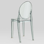 Прозрачный стул с серым оттенком LOUIS GHOST CHAIR варинант исполнения - 5 | Loft Concept в Екатеринбурге