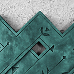 Панно «Земля Биармии» варинант исполнения - 3 | Loft Concept в Екатеринбурге