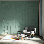 Гипсовая 3D Панель TETRIS варинант исполнения - 1 | Loft Concept в Екатеринбурге