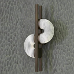 Бра  с фигурным мраморным рассеивателем Spiral of Warm Light варинант исполнения - 2 | Loft Concept в Екатеринбурге