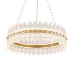 Люстра круглая с декоративными элементами в виде лепестков Round Light Flashing варинант исполнения - 1 | Loft Concept в Екатеринбурге