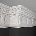 Карниз с орнаментом KO-27 варинант исполнения - 1 | Loft Concept в Екатеринбурге