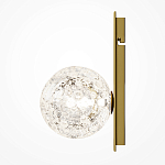 Бра с плафоном из прозрачного стекла с пузырьками воздуха Effervia варинант исполнения - 2 | Loft Concept в Екатеринбурге