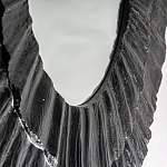 Зеркало в фактурной черной раме в современном стиле Black Maelstrom варинант исполнения - 3 | Loft Concept в Екатеринбурге