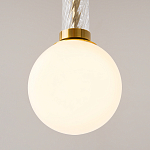 Подвесной светильник со стеклянными вставками Helios варинант исполнения - 5 | Loft Concept в Екатеринбурге