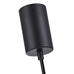 Подвесной светильник с рифленым стеклянным плафоном цилиндрической формы ARTICOLO варинант исполнения - 4 | Loft Concept в Екатеринбурге