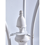 Столик белый кованный в прованском стиле Vaucluse варинант исполнения - 3 | Loft Concept в Екатеринбурге