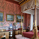 Обои ручная роспись Belvoir Apricot  варинант исполнения - 4 | Loft Concept в Екатеринбурге