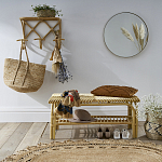 Скамья из ротанга Saveria Rattan Bench варинант исполнения - 4 | Loft Concept в Екатеринбурге