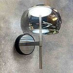 Бра с округлым прозрачным плафоном Blanton Light варинант исполнения - 4 | Loft Concept в Екатеринбурге