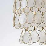 Подвесной светильник с декором из натуральной морской ракушки Iridescent Light варинант исполнения - 9 | Loft Concept в Екатеринбурге