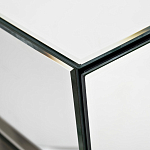 Тумбочка зеркальная с ящиком Mirror Chrome Cabinet варинант исполнения - 3 | Loft Concept в Екатеринбурге