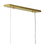 Люстра прямоугольная с белыми цилиндрическими абажурами White Ribbon варинант исполнения - 3 | Loft Concept в Екатеринбурге