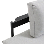 Диван-шезлонг черный Annet варинант исполнения - 3 | Loft Concept в Екатеринбурге