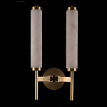 Бра с 2-мя цилиндрическими каменными плафонами Wand of Light варинант исполнения - 2 | Loft Concept в Екатеринбурге