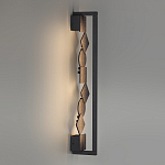 Бра вертикальное с черными кругами и квадратами Gravyura варинант исполнения - 4 | Loft Concept в Екатеринбурге