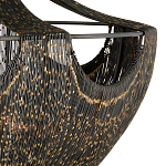 Люстра в форме колокола с декором из тонких железных нитей Jagged Pattern варинант исполнения - 1 | Loft Concept в Екатеринбурге