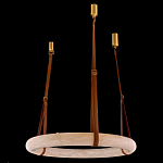 Люстра в форме обруча из натурального камня Minerals of Light варинант исполнения - 2 | Loft Concept в Екатеринбурге