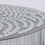 Люстра круглая с прозрачными стеклянными трубками Nembus варинант исполнения - 10 | Loft Concept в Екатеринбурге