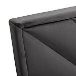 Кровать серая с подъемным механизмом Adelaide варинант исполнения - 3 | Loft Concept в Екатеринбурге