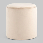 Пуф Alice Poof Beige Бежевый велюр варинант исполнения - 5 | Loft Concept в Екатеринбурге