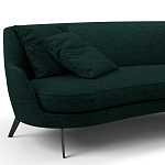 Мебельная ткань Шенилл темно-зеленый цвет 138 см T4-36 варинант исполнения - 5 | Loft Concept в Екатеринбурге