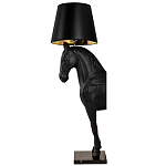 Horse Statue Floor Lamp Большой светильник Черная Лошадь варинант исполнения - 7 | Loft Concept в Екатеринбурге