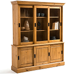 Витрина из массива сосны Cobbett Wood Showcase варинант исполнения - 1 | Loft Concept в Екатеринбурге