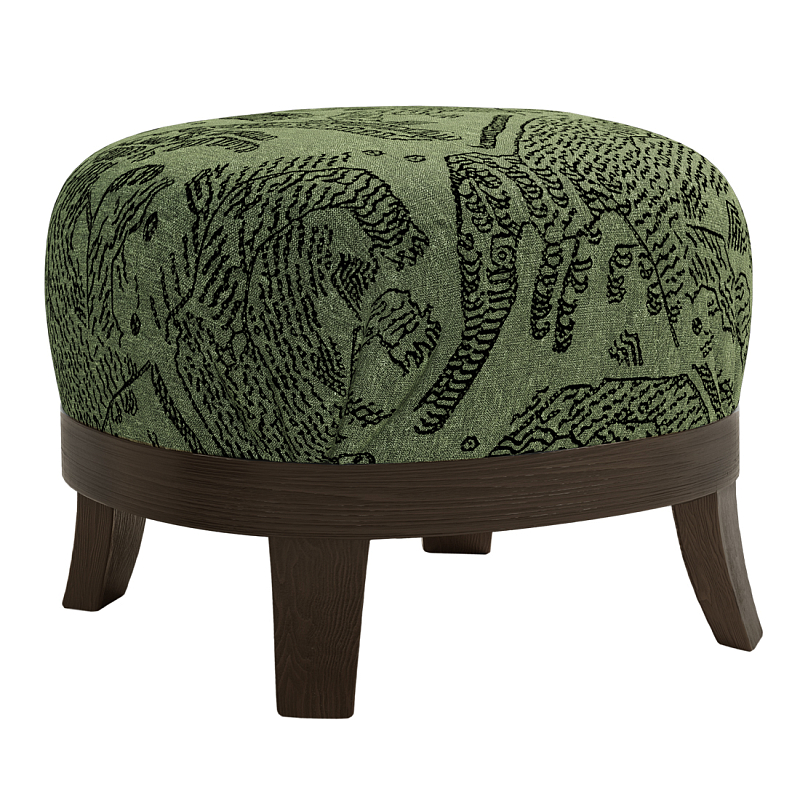 Пуф Turin Green Зеленый Коричневый в Екатеринбурге | Loft Concept 