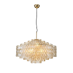 Люстра многоярусная с декором из натуральной морской ракушки Iridescent Light варинант исполнения - 10 | Loft Concept в Екатеринбурге